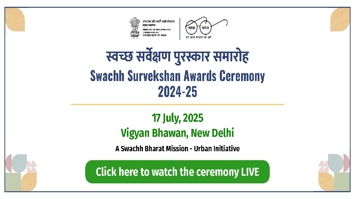 Swachh Survekshan 2024-25 awards