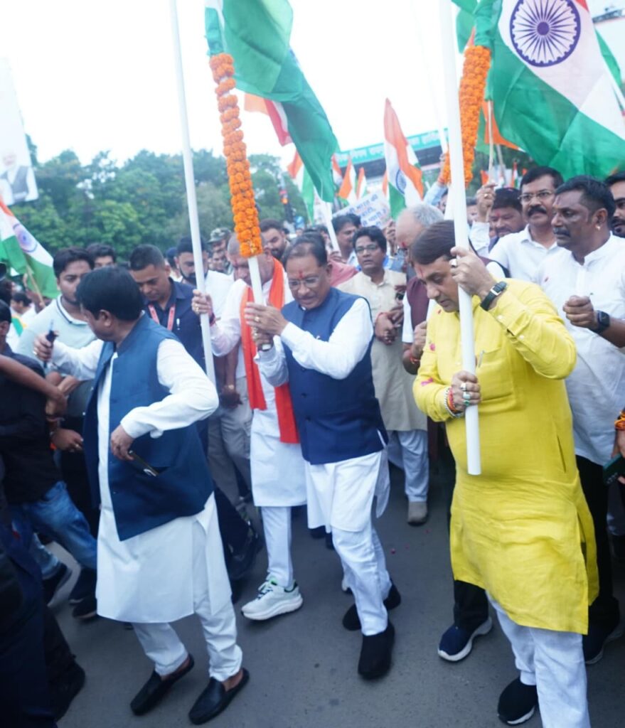 CM Sai Har Ghar Tiranga Yatra